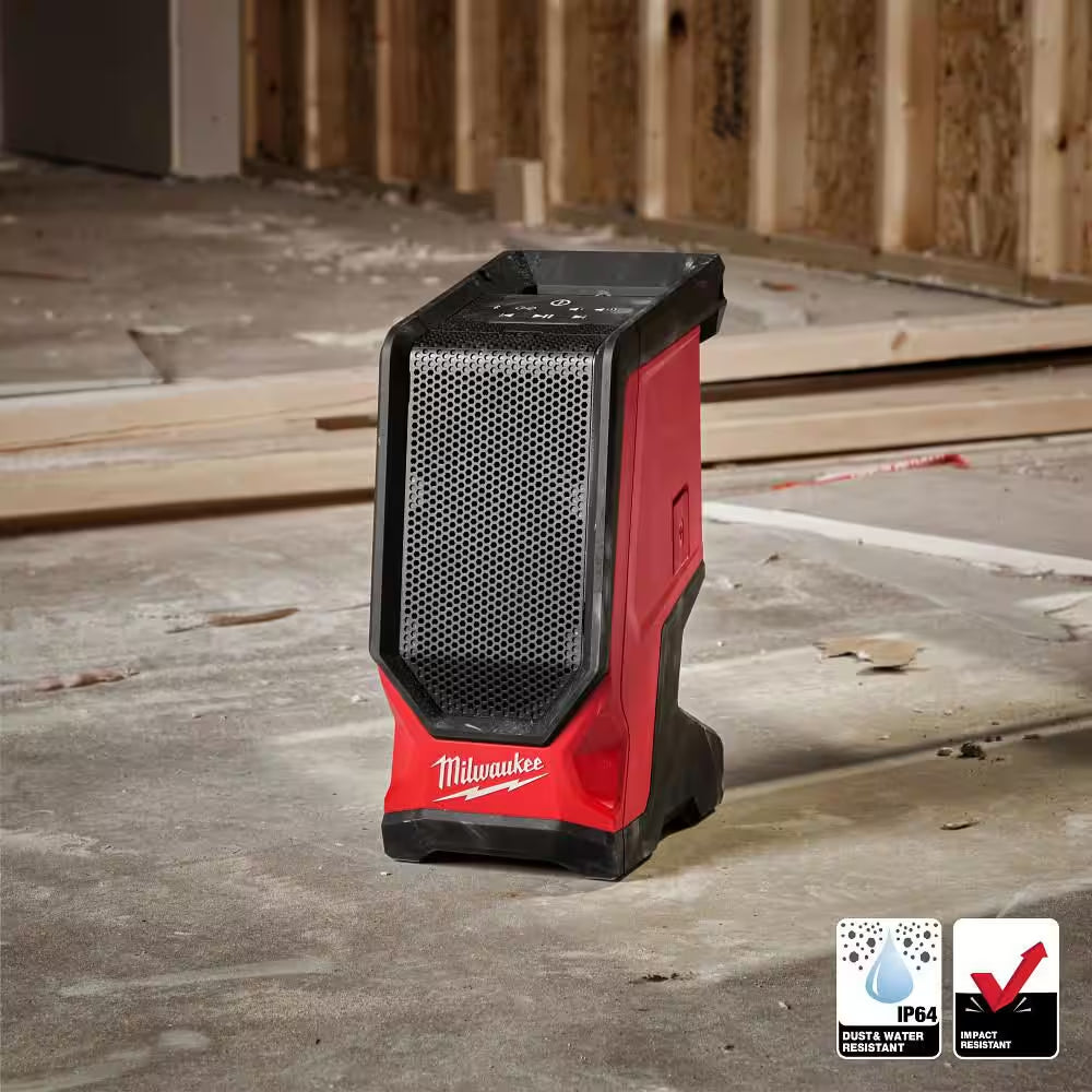 M18 18V Lithium-Ion Cordless Wireless Bluetooth Jobsite Speaker (Tool-Only)